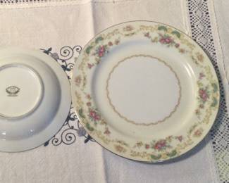 Felicia pattern set of china by Wentworth China, Made in Japan