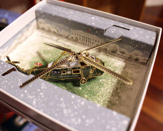 Presidential Helicopter ornament