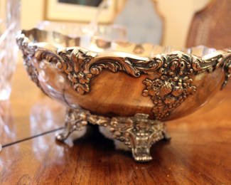 antique Reed and Barton, King Francis footed bowl