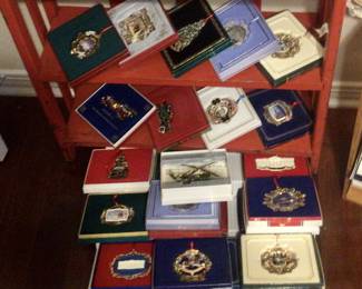 White House presidential Christmas ornaments