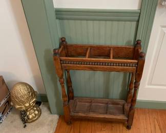 Entry umbrellas cane stand 