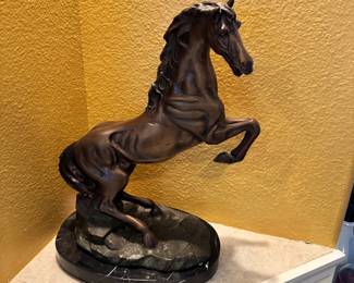 Bronze horse