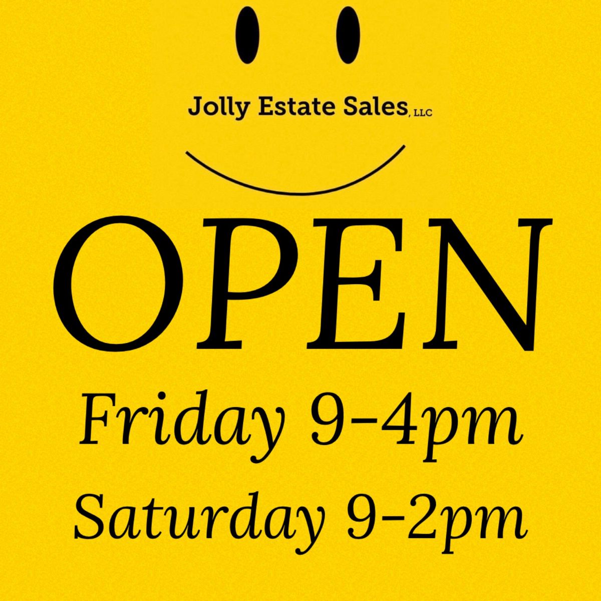 Rockford Estate sale by Jolly Estate Sales starts on 12/1/2023