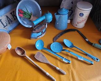 Vintage Spatter ware/Enamel ware