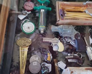 Toy Guns and Ducks Unlimited in the Man Cave