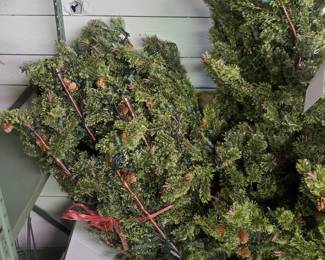 Prelit Christmas Trees