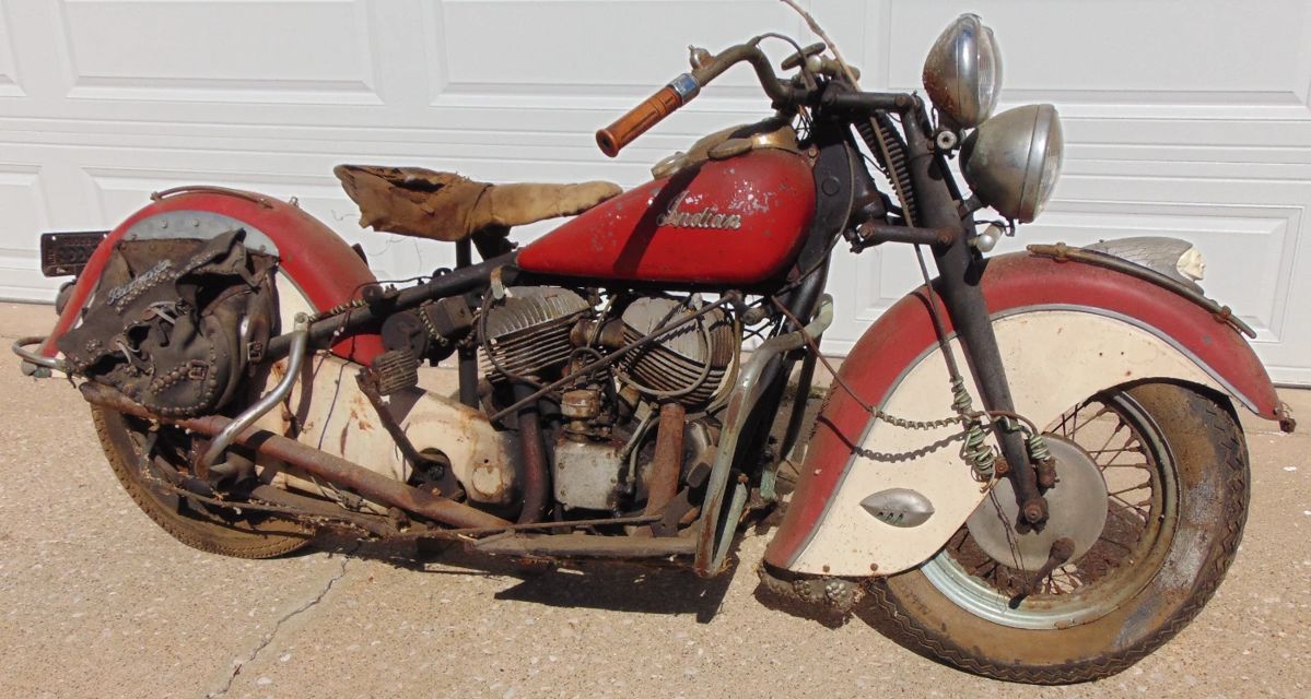 1948 Indian Chief Motorcycle