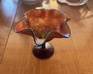  CARNIVAL PEDESTAL DISH