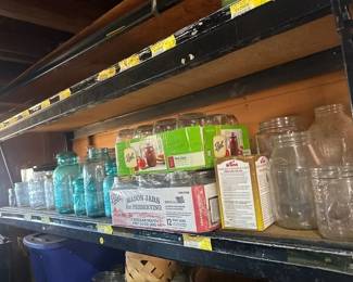 LOT OF JARS