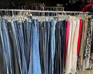 Tons of jeans