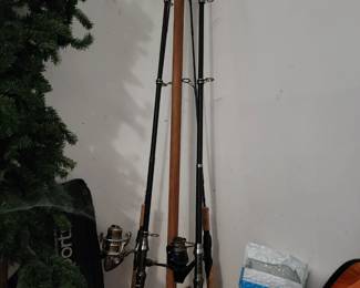 Fishing Poles
Fishing pole stand