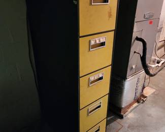 Vintage filing cabinet