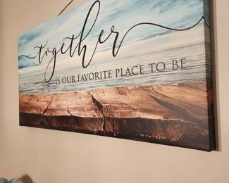 Together Large Canvas Print Picture - $65