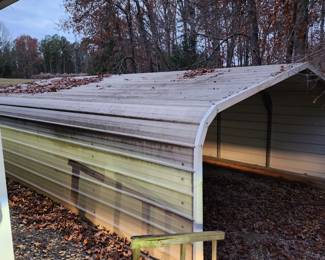 20x25 ft metal carport $1200 OBO