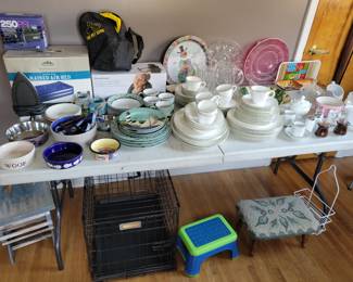 China, dishes & kitchen items