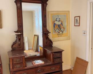 Beautiful dresser with intricate carvings