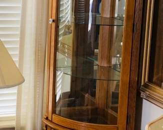Corner Curio Cabinet