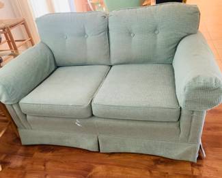 Matching Green Loveseat