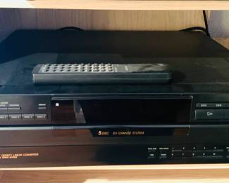 Sony 5 CD Player