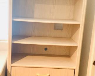 White Washed Bookcase