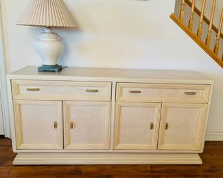 White Washed Buffet Cabinet