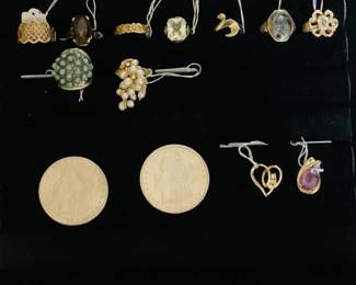 10K & 14K Rings - Morgan Dollars - NOTE: Jewelry is not kept onsite overnight