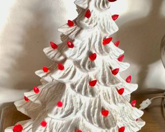 Vintage Ceramic Christmas Tree