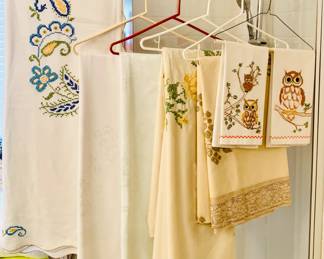 Embroidered Tablecloths