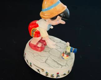 Vintage Disney Pinocchio & Jimeny Cricket