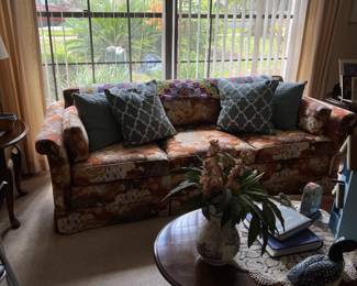 Vintage 1980's Sofa and Loveseat. Rarely used.