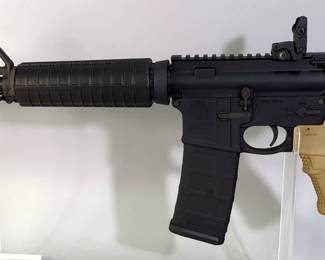 Smith & Wesson M&P-15 5.56 NATO Rifle SN# TT00643, Flip Up Sight, Adjustable Stock, 1:9 Twist Bbl