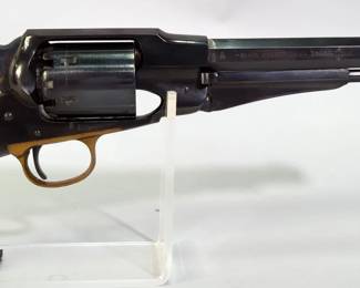 Lyman New Model Army .44 Cal 6-Shot Black Powder Revolver SN# 23061, Powder Flask, Bullet Mold, Percussion Cap Loader, Caps, Balls, In Wood Case With Key