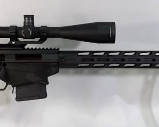 Ruger Precision 6.5 Creedmoor Bolt Action Rifle SN# 1802-57484, Viper Vortex 6x24x50 Scope, Folding Adjustable Stock, 2 Total Mags, Never Fired, With Original Rifle Box And Scope Box, In Savior Tactical Soft Case