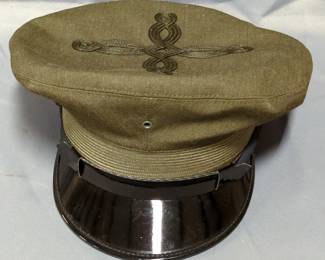 US Marine Corps Service Cap, Size 7, Made By Bernard Cap Co