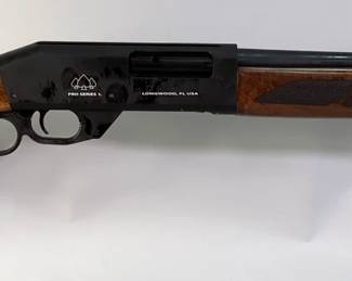 Turkey / Black Aces Tactical Pro Series L 12 ga Lever Action Shotgun SN# 20-BAT12799, Walnut Stock, With Sock, Extra Chokes, Wrench, Leather Butt-Pad, Cowboy Style, In Box