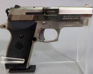 Spain / Interarms Astra A-70 9mm Para Pistol SN# T1353, 2 Total Mags, With Sock, Paperwork, In Hard Case