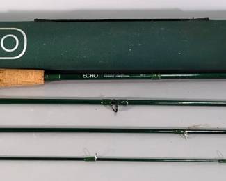 Echo Distance Competition Flyrod, 590-4DC, 5 # Line, 9' Length, In Echo Case