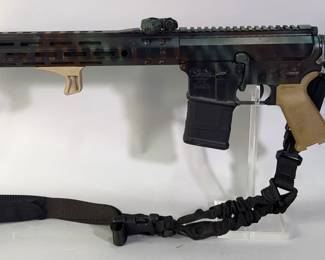 Anderson Mfg AM-15 300 Blackout Rifle SN# 21068940, Sling, Adjustable Stock