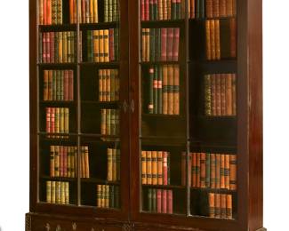 A George II mahogany bookcase
mid 18th century