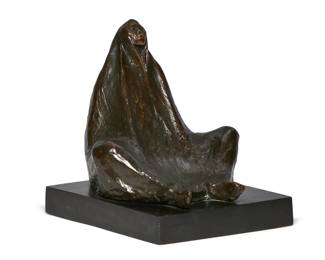 Mujer Sentada con Rebozo, 1960