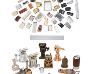 An extensive International collection of table lighters
18th-20th century