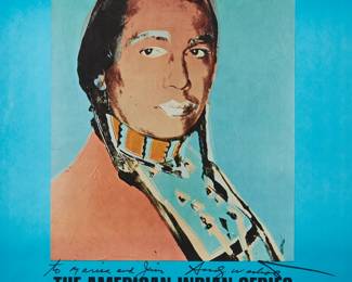 The American Indian Series, Ace Gallery Poster, 1976
