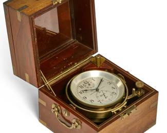 A Hamilton two day marine chronometer
numbered 4600
circa 1941