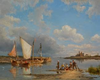 Vessels in calm waters