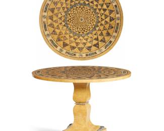 An Italian specimen marble center table
20th century