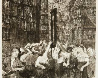 The Carmagnole (Dance around the guillotine) (K. 49.III; Kn. 51.III), 1901