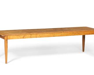 A French Provincial fruitwood farmhouse table
19th century