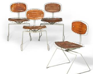 A set of four Michel Cadestin & Georges Laurent Beaubourg chairs from the Centre Georges Pompidou, Paris
Teda, designed 1976