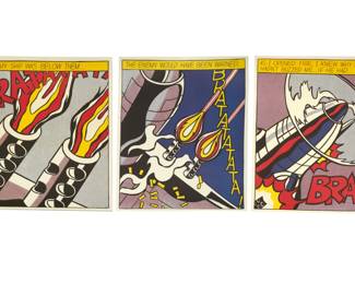 As I Opened Fire, triptych