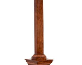 An Italian Neoclassical style parcel gilt and ebonized walnut decorative column
composed of antique and later elements